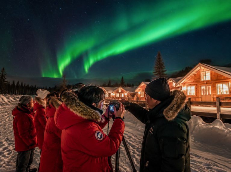 通化Aurora Lodge极光营地体验